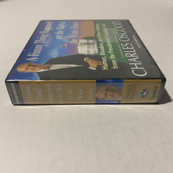 A Funny Thing Happened On The Way To The White House Audio CD Book 2008 Osgood - Picture 7 of 10
